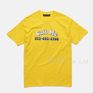 Nine One Seven - Groovy Call Me T-Shirt 黄色L ナイン ワン セブン - グルービー コール ミー ティーシャツ 2018SS