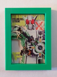 仮面ライダーW サイクロンジョーカー エクストリーム フレーム マグネット コレクション 仮面ライダーストア グッズ シークレット