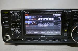 IC-9700　アイコム　144/430/1200MHz　オールモード　無線機　美品　EME出力改造済み