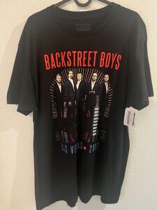 BACKSTREETBOYS バックストリートボーイズ　2017年　ラスベガス公演　限定　Tシャツ　未使用品　貴重品　 バンドTシャツ