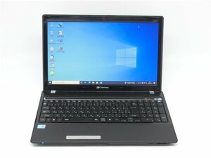 カメラ内蔵/中古/15.6型/ノートPC/Windows10/新品SSD256GB/4GB/i3-M350/GateWay　NV59C 新品無線マウス　MSoffic搭載