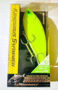 ☆新品・未使用☆ メガバス コノシラススイマー どチャート Megabass KONOSIRUS SWIMMER DO CHART