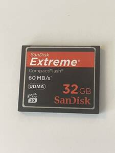 SanDisk Extreme CF コンパクトフラッシュ 32GB 60MB/Sec. SDCFX-032G