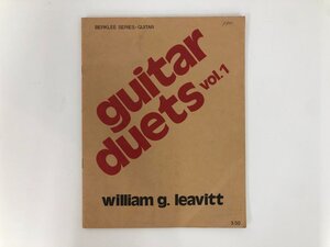 ★　【ギター 輸入楽譜/Guitar Duets vol.1/バークリー/デュオ/leavitt】193-02408