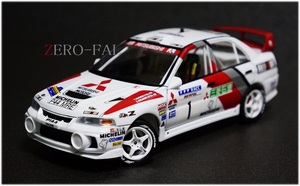 ハセガワ 1/24 MITSUBISHI LANCER Evolution Ⅳ 1997 CATALUNIA RALLY WINNER 完成品 / 三菱 ランサー エボリューション WRC カタルニヤ