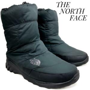 ☆即決・送料無料☆THE NORTH FACE ノースフェイス Nuptse Bootie ヌプシ ブーティー 黒 ブラック 28cm　ブーツ アウトドア メンズ