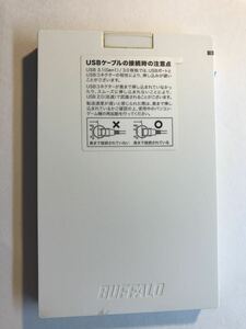 ⑥BUFFALO/バッファロー 外付けHDDポータブルハードディスク SSD-PG480U3 　 480GB　 