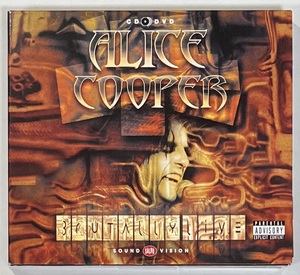 M5821◆ALICE COOPER◆BRUTALLY LIVE(1CD+1DVD)輸入盤/米国産ミスター・ショック・ロック