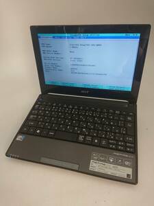 【ジャンク】Acer ノートパソコン Aspire One D255-KK116 エイサー