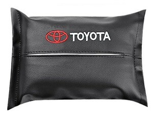 数量限定品　TOYOTA　 ティッシュケース ホルダー　　バンド付き