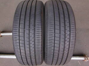 P2704　送料無料! 2本SET価格! バリ溝 215/55R18 ダンロップ VEURO VE304 夏 215/55/18 215/55-18 エアーチェック済!