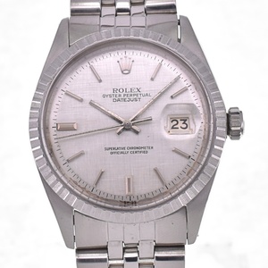 値下 ロレックス ROLEX 1601-3 オイスターパーペチュアル デイトジャスト WGベゼル 自動巻き メンズ M#131711