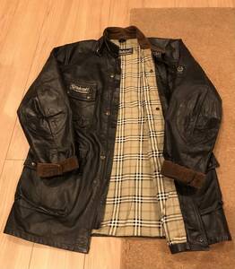 【極希少】80s〜 ベルスタッフ オールレザー トライアルマスター belstaff 英国 ルイスレザー ブラック ブラウン