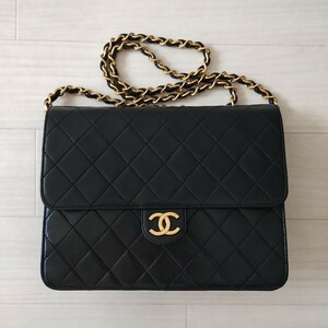 CHANEL シャネル チェーンショルダーバッグ ショルダーバッグ マトラッセ ヴィンテージ プッシュロック