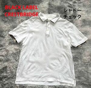 クレストブリッジ　ブラックレーベル　チェックポロシャツ　XL LL