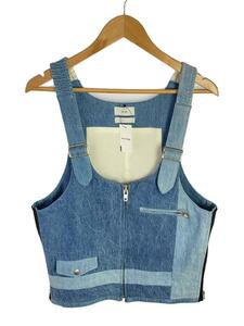 STUDIO SEVEN◆season3 denim vest/ベスト/FREE/デニム/IDG