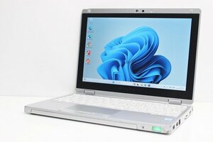 1円スタート ノートパソコン 2inqPC Windows11 WPS office搭載 Panasonic レッツノート CF-RZ6 第7世代 Core i5 SSD256GB メモリ8GB