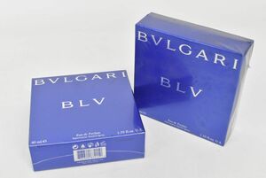 (815S 0528M23) 1円～ 未開封 BVLGARI ブルガリ BLV ブルー オードパルファム 2箱セット 40ml 香水