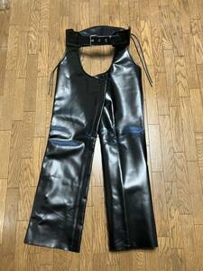 ［状態良］KADOYAカドヤ K’s　Leatherレザーチャップス サイズ24インチ