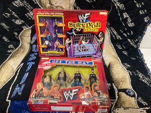 WWF 1998年　レア　リングセット　4体セット　ビックボックス　他にも多数出品してます♪