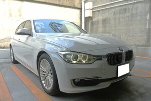 【売切49.8万】好調美車 24年 BMW320d ラグジュアリー 外装色白 総革シート 車検7年９月 実走10.4万㌔ 修復無 