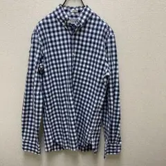 J.CREW ジェイクルーチェック長袖ボタンダウンシャツ　Sサイズ