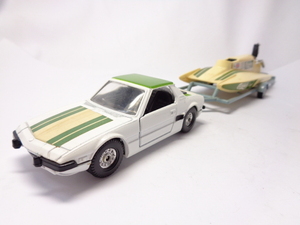 CORGI GIFT SET 37 FIAT X1/9 POWERBOAT & TRAILER コーギー フィアット X1/9 パワーボート & トレーラー 送料別