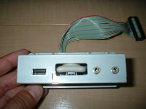 FMV純正SVⅡ307前面USBサウンド音量パネル中古品