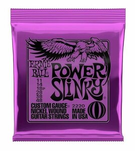 即決◆新品◆送料無料ERNIE BALL 2220×1(POWERSLINKY11-48/メール便