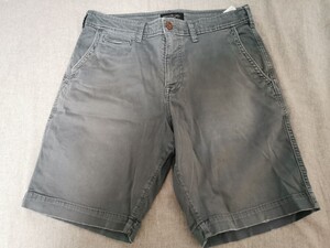 AMERICAN EAGLE アメリカン イーグル ハーフチノパンツ ハーフパンツ ショーツ US32 グレー