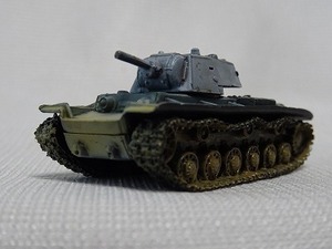 ワールドタンク・ミュージアム02 20：KV-1A重戦車・冬季迷彩 海洋堂×タカラ