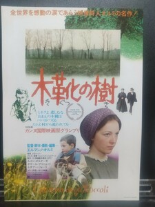 【非売品 レア】木靴の樹 映画 チラシ リーフレット