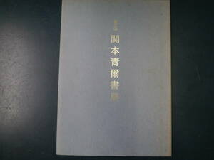 2112H8　第３回　関本青爾書展　作品集