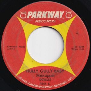 Dovells Hully Gully Baby / Your Last Chance Parkway US P845 205680 R&B R&R レコード 7インチ 45