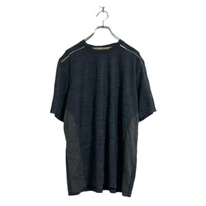 Reebok 半袖 無地 Tシャツ L グレー リーボック スポーツ 古着卸 アメリカ仕入 a605-5940