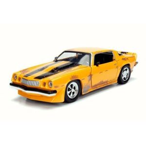 99385 JADA TOYS TRANSFORMERS 1977 CHEVY CAMARO BUMBLEBEE YELLOW1:24 NEW NO BOX 海外 即決