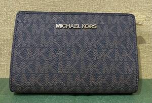 格安!! 99円スタート!! MICHAEL KORS マイケルコース 二つ折り財布 レディース ブランド 財布 未使用 タグ付き