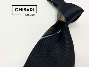 【新古品】GIORGIO ARMANI　アルマーニ　レジメンタル柄 ネクタイ 3本以上 送料無料 メンズ ブラック　0105013