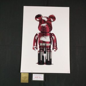 DEATH NYC 【DB19】 アートポスター 現代アート ポップアート 世界限定100枚 カウズ KAWS ベアブリック 草間彌生 かぼちゃ 南瓜