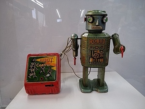 激レア　マスダヤ　ロボットR-35 ラインマー1950年代　中古稼働品