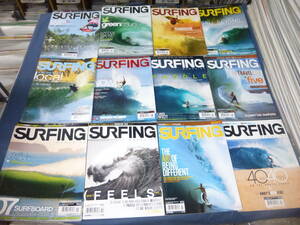 60/⑫洋書「SURFING MAGAZINE/サーフィンマガジン」2007年１～12月号　１２冊セット