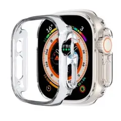 AppleWatch Ultra ケース 49mm ウォッチ保護カバー  クリア