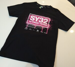 SY32 by SWEET YEARS 半袖Tシャツ　黒　サイズM　中古　クリーニング済