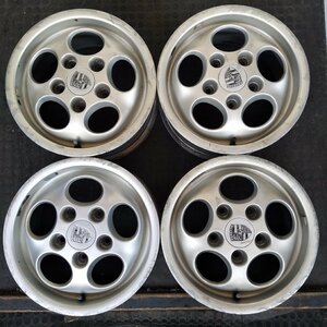 管理番号：Ｓ12-159【4本価格】【15×7J 5x130 ET+52.3 ハブ72】PORSCHEポルシェ純正・928等・店頭引取可能・適格請求書発行可能