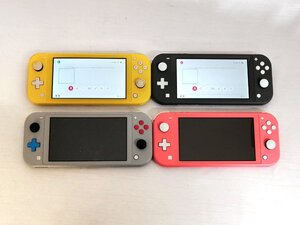 ジャンク Nintendo Switch Lite 任天堂 スイッチ ライト 本体 本体のみ 4台セット　A4