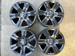 【中古品】【4本セット】ハイラックス　純正アルミホイール 17×7.5J 139.7-6H　+30　