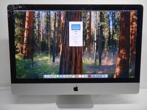 iMac Retina 5K 27インチ A2115( 2019) Core i5 3.1GHz/16GB/Radeon Pro 575X 4GB/1.03TB/AMD Radeon Pro 575X 4GB/Seguoia 15.3 ジャンク