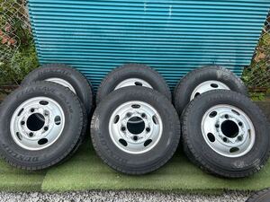 205/85R16 117/115NLT DUNLOP 夏６本セット　2021年式　送料込みです。　