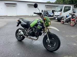 格安　KSR110　KL110A　実動　1800ｋｍ　社外メーター　タケガワクラッチ付き　