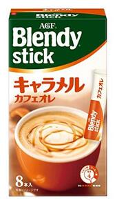 AGF ブレンディスティック キャラメルカフェオレ 8本 ×6箱 【 スティックコーヒー 】